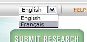 language selection